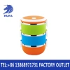 New round candy tricolor creative lunch box retail Specification image